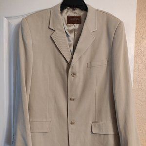 100% Silk Tasso Elba Men´s Jacket
